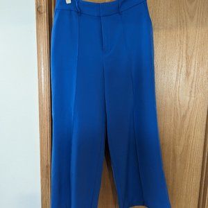 Women's High-Rise Wide Leg Pants - Ava & Viv, Blue , 16